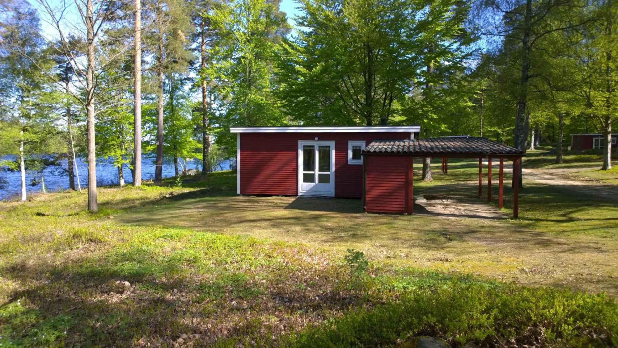 Langasjoenaes Camping & Stugby 칼스함 외부 사진