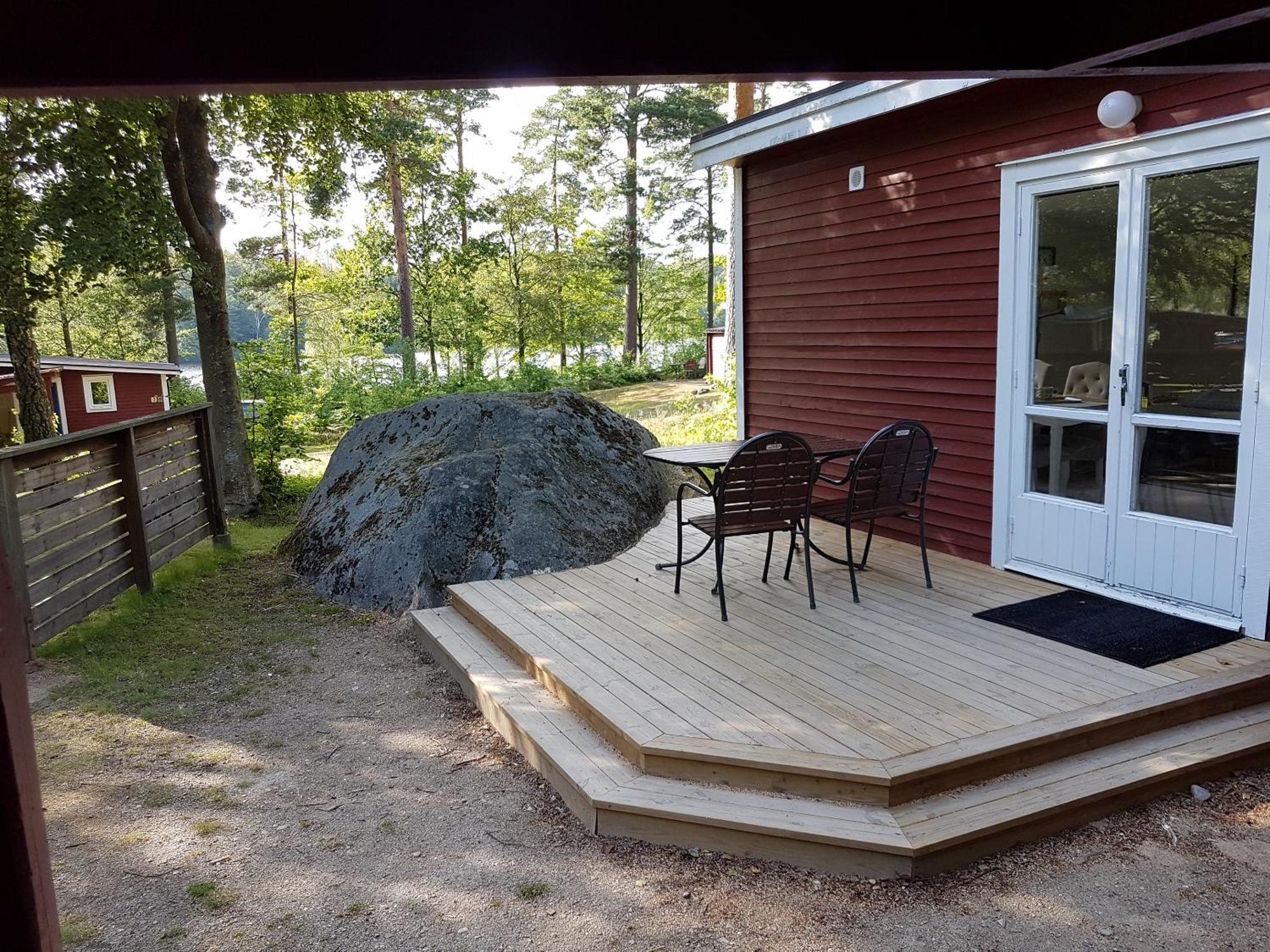 Langasjoenaes Camping & Stugby 칼스함 외부 사진