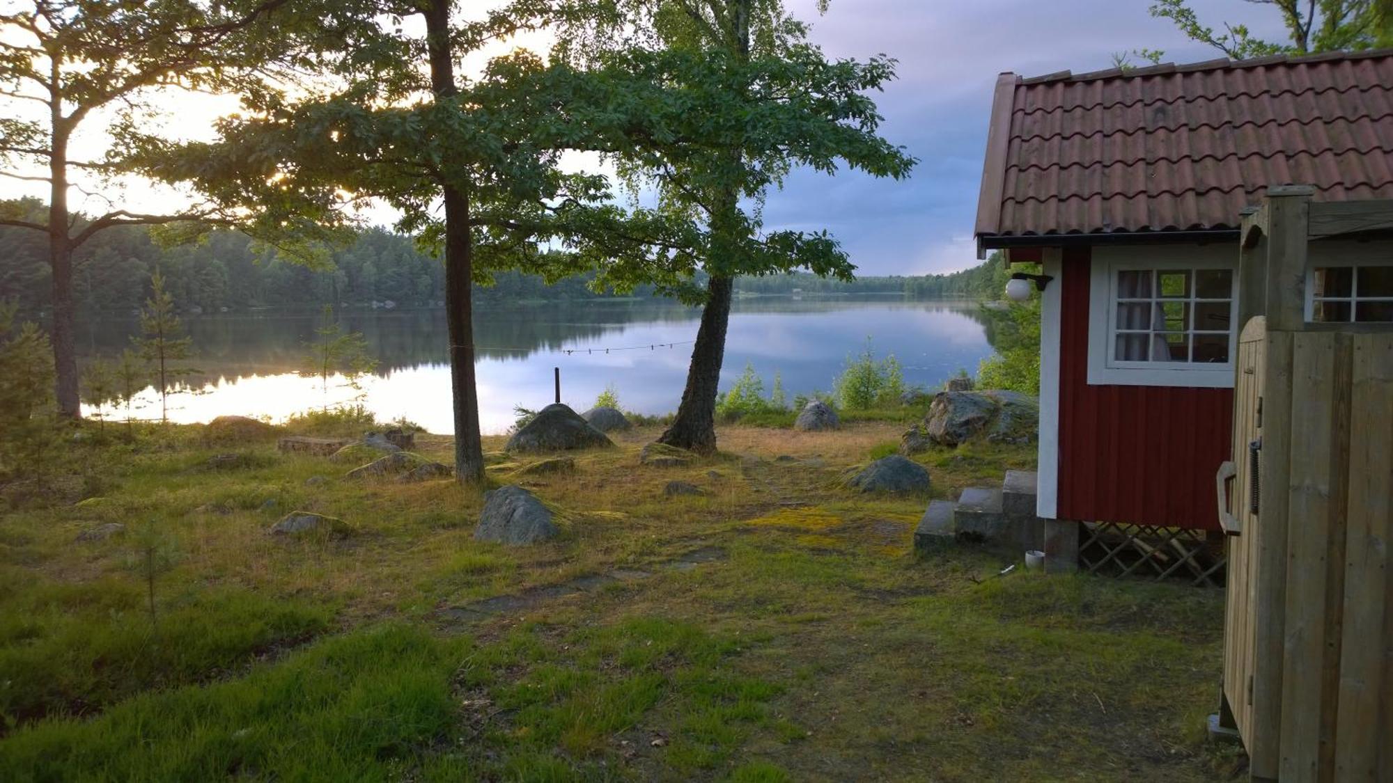 Langasjoenaes Camping & Stugby 칼스함 외부 사진