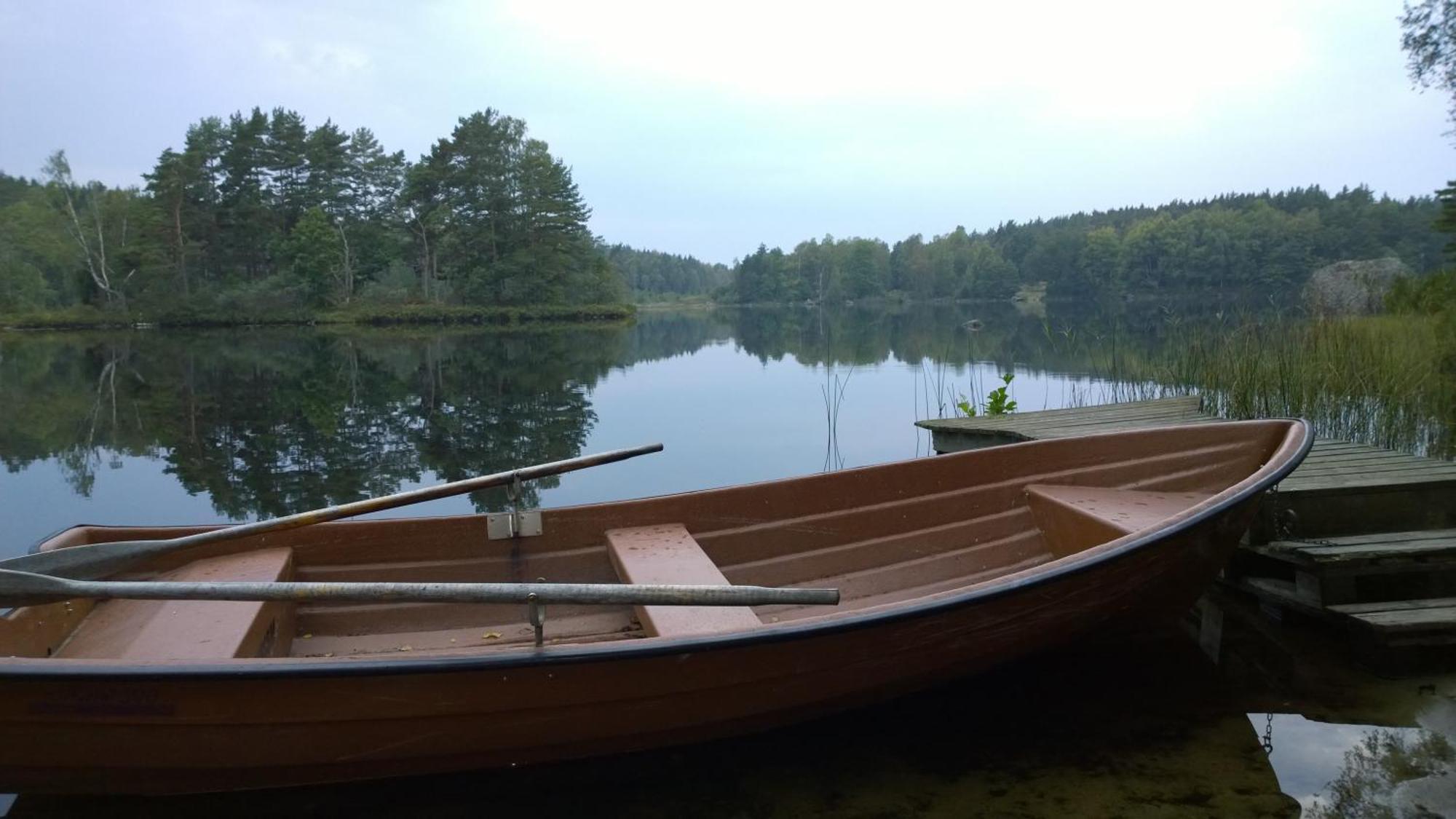 Langasjoenaes Camping & Stugby 칼스함 외부 사진